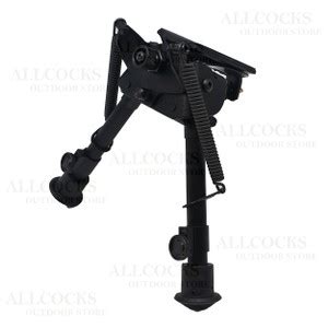 TD Harris Bipod Swivel S Series Leg Notches In Black