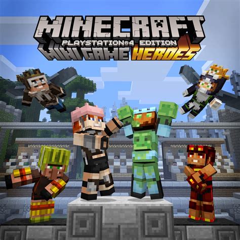 Minecraft Mini Game Heroes Skin Pack Englishchinesekoreanjapanese Ver