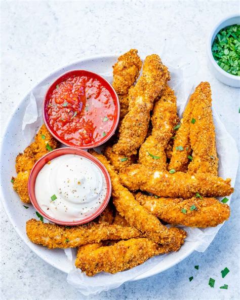 Air Fryer Chicken Fingers Clean Food Crush