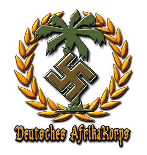 Deutsches Afrika Korps Logo Afrikakorbs Sylvie Senneville