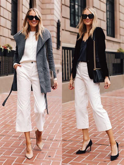 Winter White Corduroy Pants Styled For Work And Weekend Fashion Jackson