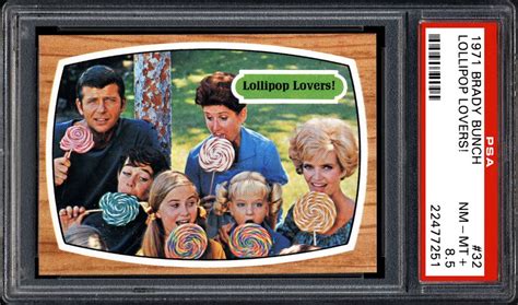 1971 Brady Bunch Lollipop Lovers Psa Cardfacts®