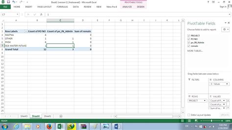 Excel Subtract Two Column In Pivot Table Stack Overflow
