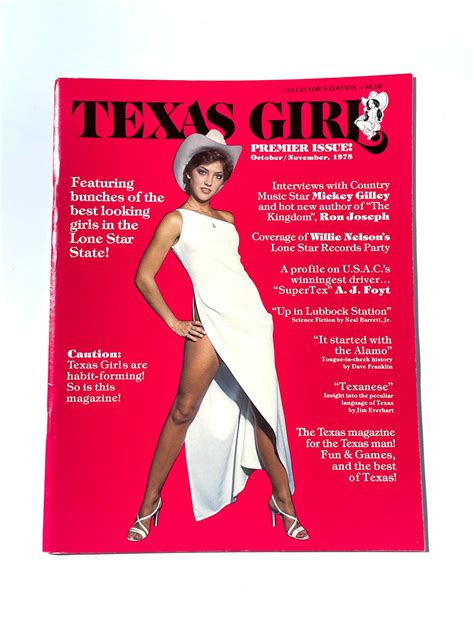 texas girl premier issue og lone star