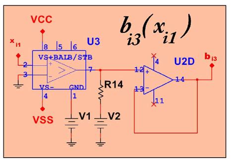 Circuit diagram for the electronic implementation of the commutation ...