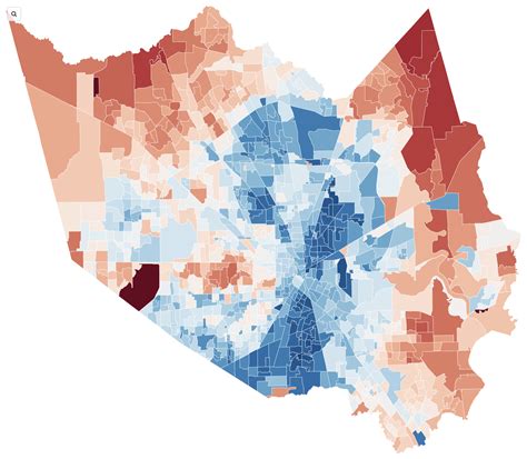 Hidalgo Or Mealer Map Shows Harris County Judge Race Votes
