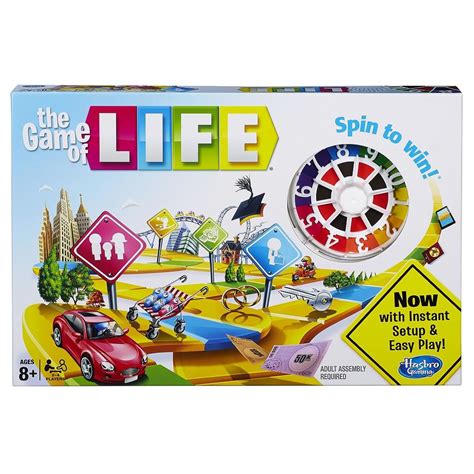 Instructions Manual And Rules For The Game Of Life Board Game Hasbro