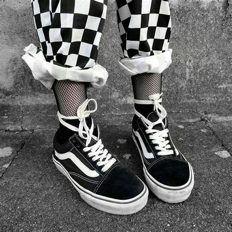 Shoes Fashion Grunge Outfits Skater Girl Outfits