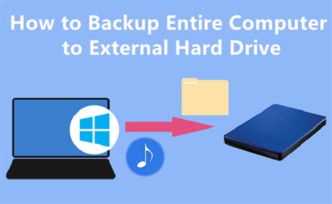 How To Backup Entire Computer To External Hard Drive Ways
