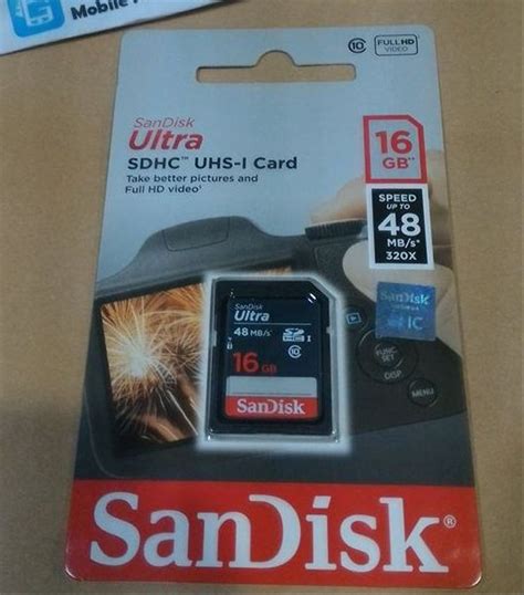 ( 3.0) out of 5 stars. Jual SD CARD SanDisk 16GB Ultra Class 10 (48MB/s) 16 GB SDHC Card Class10 48 mb/s pengganti 30mb ...