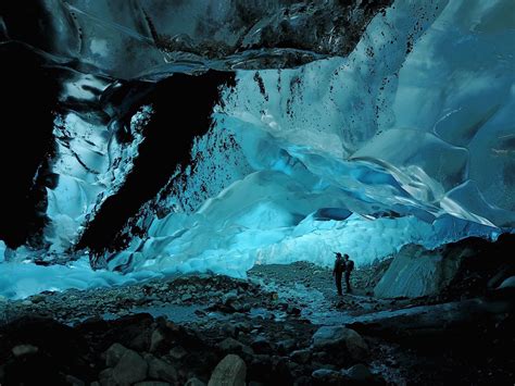 Laying Mavic Eyes On The Mendenhall Glacier Ice Caves For The First