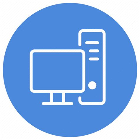 Computer Workstation Device Monitor Pc Professional Display Icon