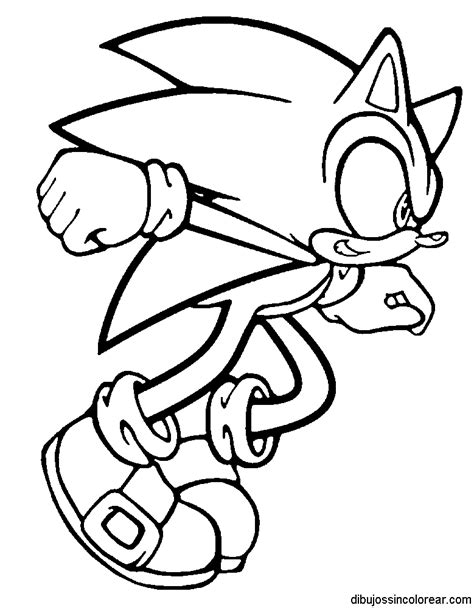 Gratuitos Dibujos Para Colorear Sonic Descargar E Imprimir Sonic