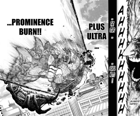 Plus Ultra Prominence Burn In 2021 My Hero Academia Hero Chapter