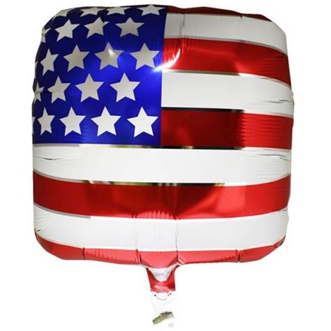 American Flag Metallic 18 Balloon
