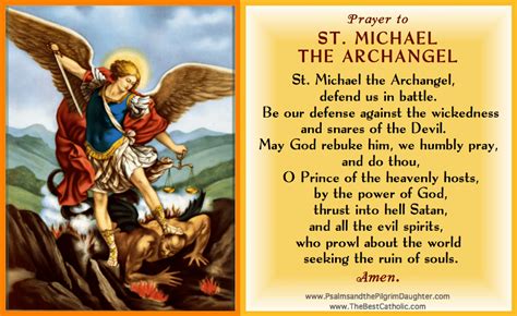 The Prayer Of Saint Michael Cool Product Assessments Special Offers