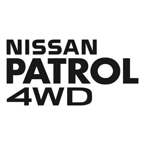 Nissan Patrol 4wd Vis Alle Stickers Foliegejldk