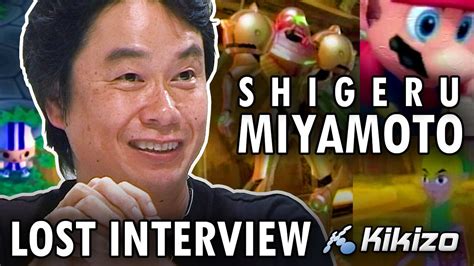 Shigeru Miyamoto Unseenextended 2002 Interview Ft Satoru Iwata And Takashi Tezuka Youtube