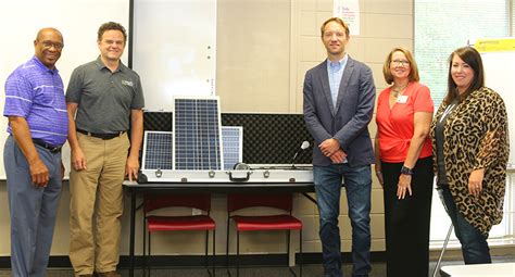 Entegrity Donates Solar Energy Education Kits Fayetteville Public Schools