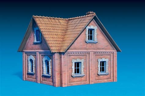 Made from premium cedar wood which is naturally resistant to rot and insects. Miniart - Miniart 1/72 Multi Colored Kit: Country House # ...