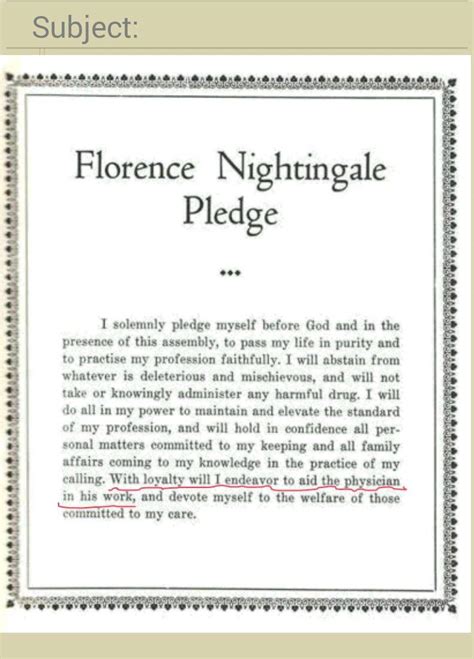 Nightingale Pledge Gallery