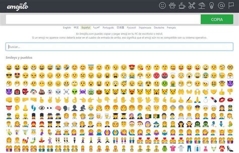 Emojilo Una Enorme Colección De Emojis Listos Para Copiar Y Pegar