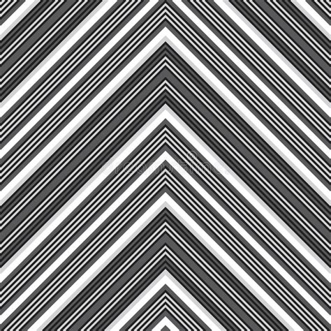 Black And White Chevron Diagonal Stripes Seamless Pattern Background