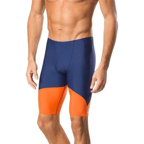 Speedo Mens Standard Swimsuit Jammer Endurance Splice Team Colors