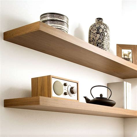 First Class Oak Floating Shelves With Lights Iron And Wood Bookshelf
