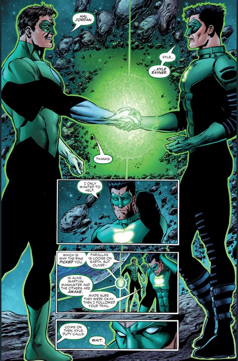 Hal Jordan Meets Kyle Rayner Comicnewbies