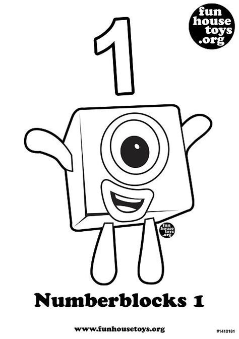Numberblocks Coloring Pages Coloring Home