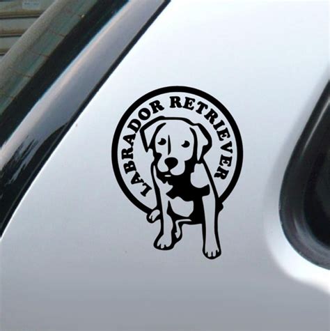 Labrador Retriever Dog Decal Dog Decals Labrador Retriever Dog Labrador