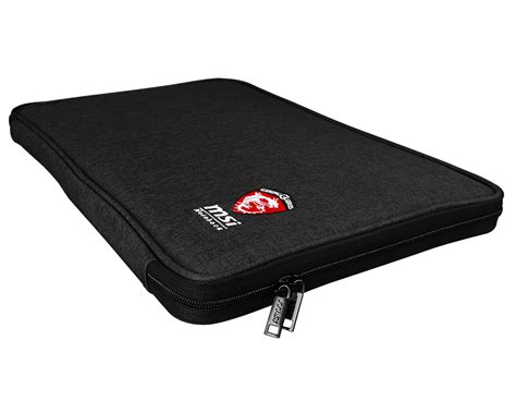 Msi Adeona 17 Notebook Sleeve With Dragon Logo Nbb Sleeve Adeona