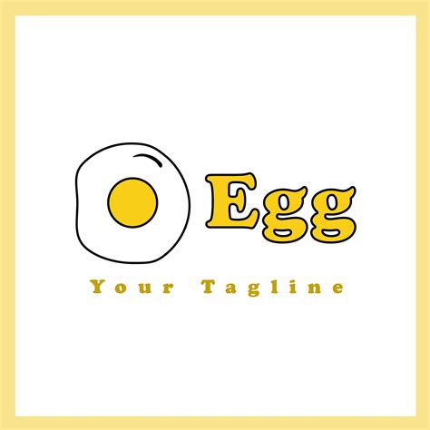 Logo Template Design Egg Yummy For Your Brand Logo Templates Food