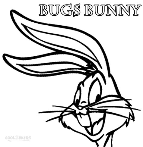 Gangster Bugs Bunny Coloring Pages At Free Printable