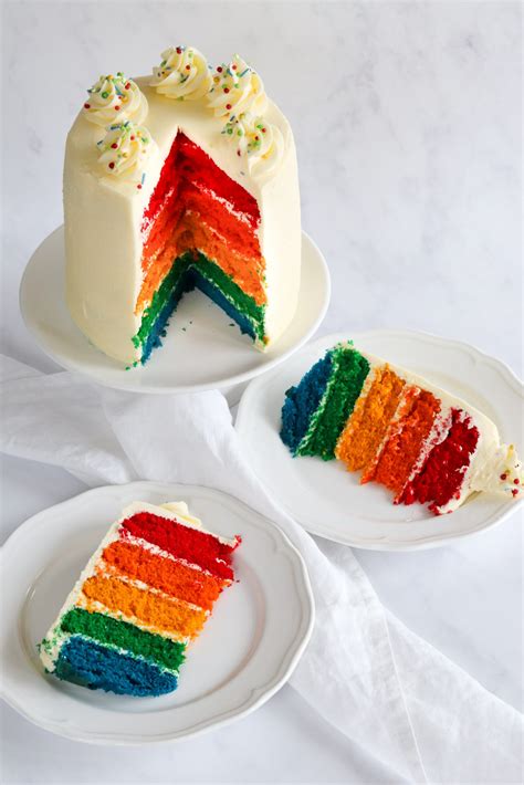 Top 141 2 Layer Rainbow Cake Ineteachers