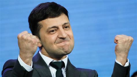 Volodymyr Zelenskiy Comedian Who Played President On Sitcom Elected