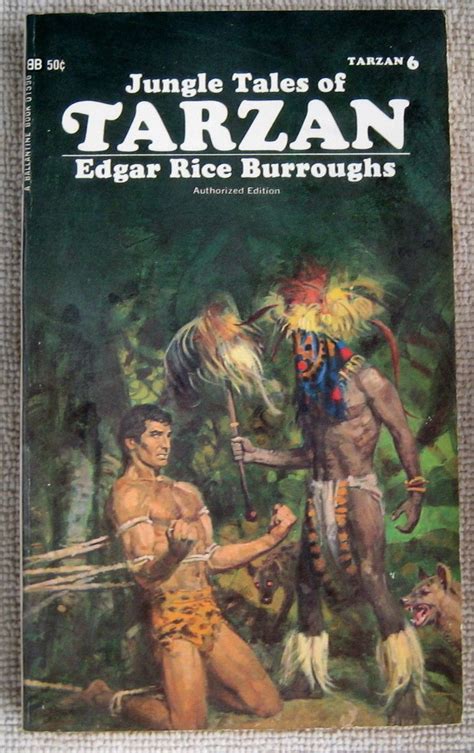 6 jungle tales of tarzan edgar rice burroughs tarzan book pulp adventure edgar rice