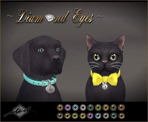Sims 4 Designs Diamond Eyes • Sims 4 Downloads Sims 4 Pets Sims 4