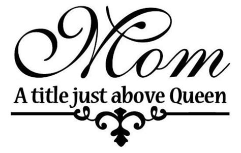 Mom Is My Queen Svg Mothers Svg File