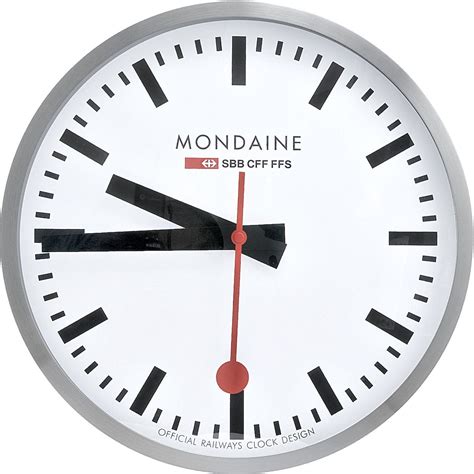 Настенные часы Mondaine (Монден) A995.CLOCK.16SBB Wall Clock Large ...