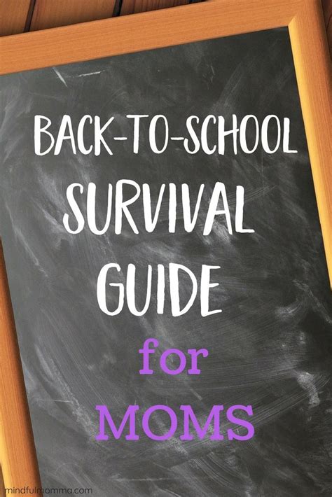 Back To School Survival Guide Learn How To Survive And Thrive During