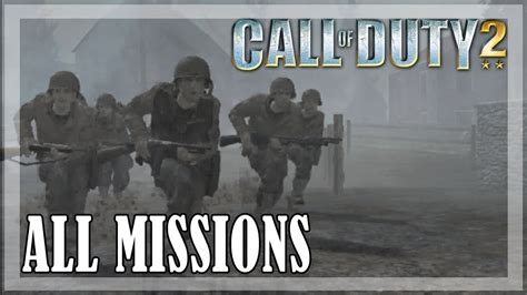 Call Of Duty 2 All Missions Full Game Youtube