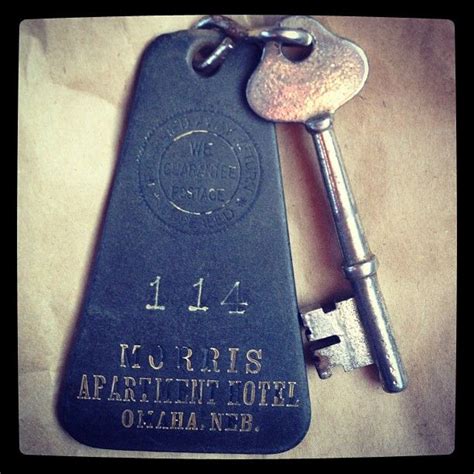 Vintage Hotel Key