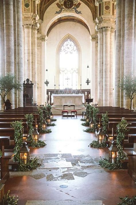 18 Church Pew Ends Wedding Aisle Decoration Ideas To Love