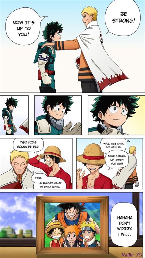 I Redid A Fan Comic Which Made Me Read Mha After Finishing Naruto R