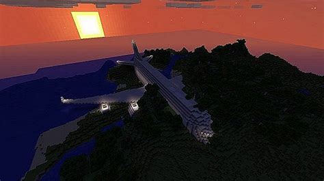 Plane Crash Adventure Mapas Minecraft