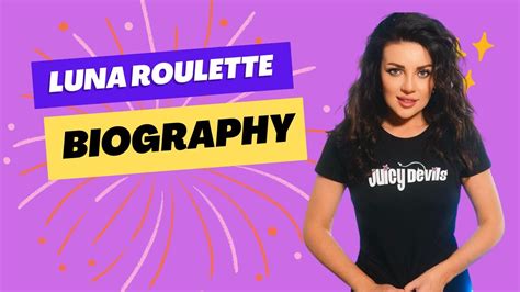 Luna Roulette Biography Luna Roulette Hot Tiktok Videos Youtube