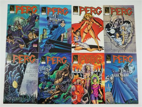 Perg 1 8 Vfnm Complete Series 1st Hellina Lightning Comics Set Lot 2