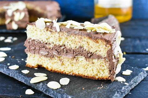 Almond Cake Recipe - Chocolate Almond Torte | SunCakeMom